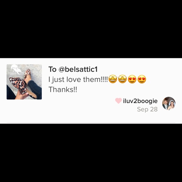 Leopard knot Pointed Toe Slip On Flat Mules - Picture 6 of 6